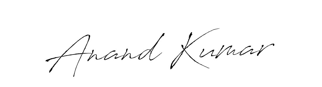 Make a beautiful signature design for name Anand Kumar. With this signature (Antro_Vectra) style, you can create a handwritten signature for free. Anand Kumar signature style 6 images and pictures png