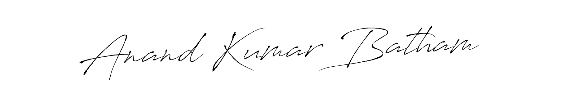 Use a signature maker to create a handwritten signature online. With this signature software, you can design (Antro_Vectra) your own signature for name Anand Kumar Batham. Anand Kumar Batham signature style 6 images and pictures png
