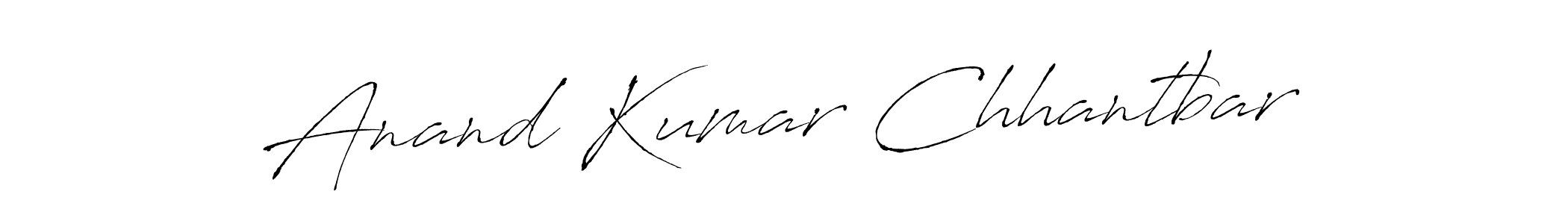 It looks lik you need a new signature style for name Anand Kumar Chhantbar. Design unique handwritten (Antro_Vectra) signature with our free signature maker in just a few clicks. Anand Kumar Chhantbar signature style 6 images and pictures png