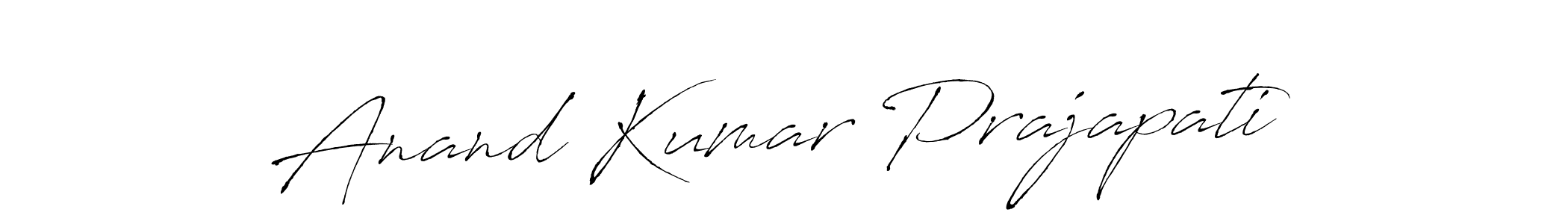 Design your own signature with our free online signature maker. With this signature software, you can create a handwritten (Antro_Vectra) signature for name Anand Kumar Prajapati. Anand Kumar Prajapati signature style 6 images and pictures png
