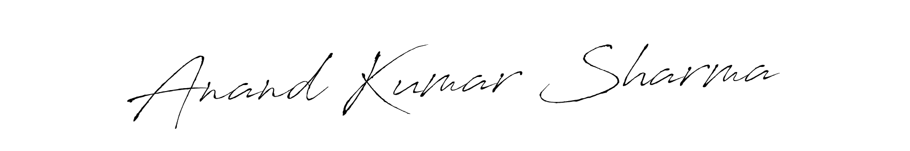 It looks lik you need a new signature style for name Anand Kumar Sharma. Design unique handwritten (Antro_Vectra) signature with our free signature maker in just a few clicks. Anand Kumar Sharma signature style 6 images and pictures png