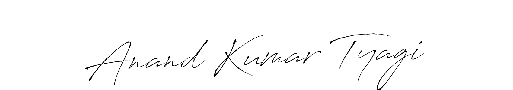 It looks lik you need a new signature style for name Anand Kumar Tyagi. Design unique handwritten (Antro_Vectra) signature with our free signature maker in just a few clicks. Anand Kumar Tyagi signature style 6 images and pictures png