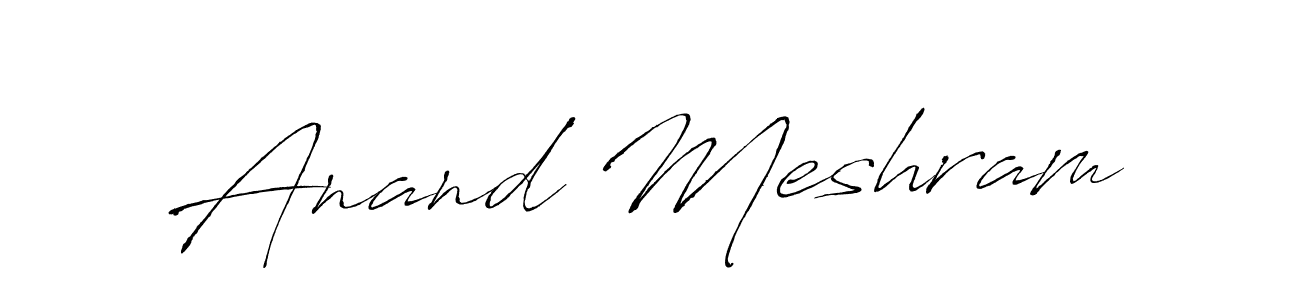 Use a signature maker to create a handwritten signature online. With this signature software, you can design (Antro_Vectra) your own signature for name Anand Meshram. Anand Meshram signature style 6 images and pictures png