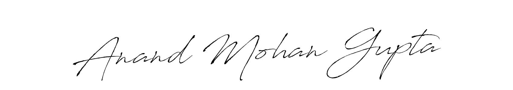 Similarly Antro_Vectra is the best handwritten signature design. Signature creator online .You can use it as an online autograph creator for name Anand Mohan Gupta. Anand Mohan Gupta signature style 6 images and pictures png