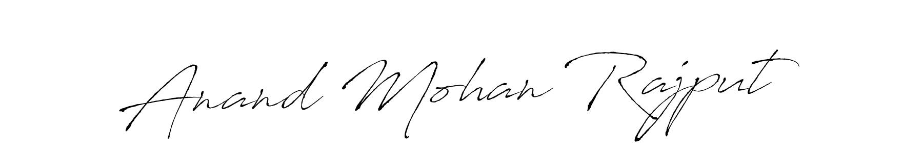 Design your own signature with our free online signature maker. With this signature software, you can create a handwritten (Antro_Vectra) signature for name Anand Mohan Rajput. Anand Mohan Rajput signature style 6 images and pictures png