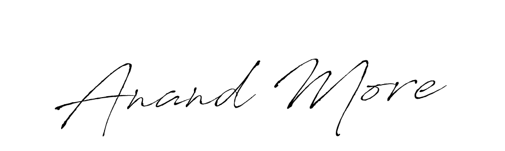 You should practise on your own different ways (Antro_Vectra) to write your name (Anand More) in signature. don't let someone else do it for you. Anand More signature style 6 images and pictures png