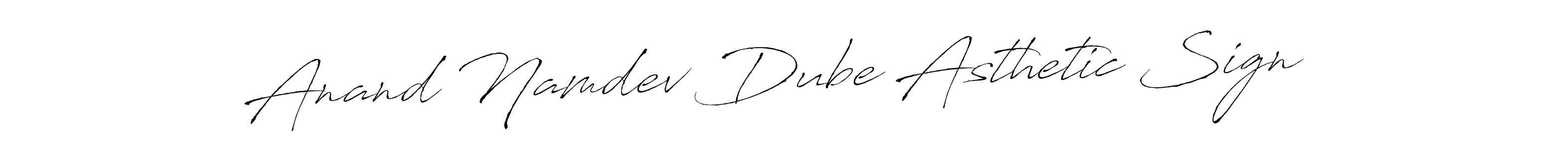 How to Draw Anand Namdev Dube Asthetic Sign signature style? Antro_Vectra is a latest design signature styles for name Anand Namdev Dube Asthetic Sign. Anand Namdev Dube Asthetic Sign signature style 6 images and pictures png