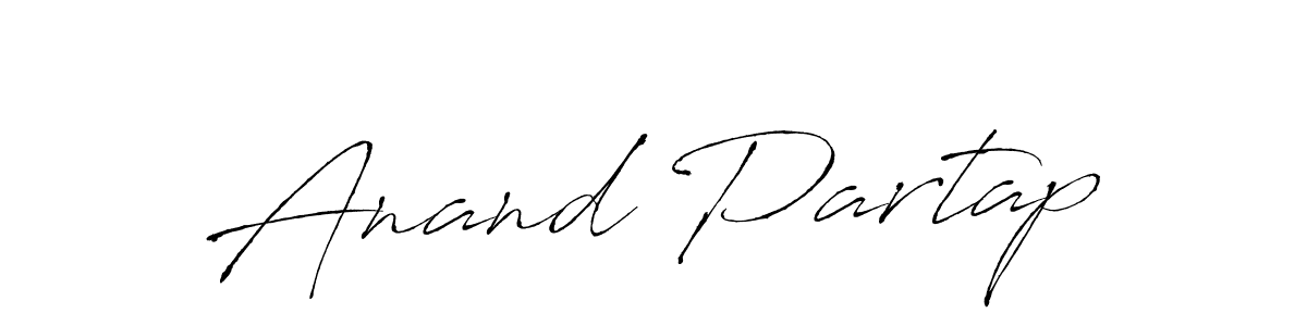 Anand Partap stylish signature style. Best Handwritten Sign (Antro_Vectra) for my name. Handwritten Signature Collection Ideas for my name Anand Partap. Anand Partap signature style 6 images and pictures png