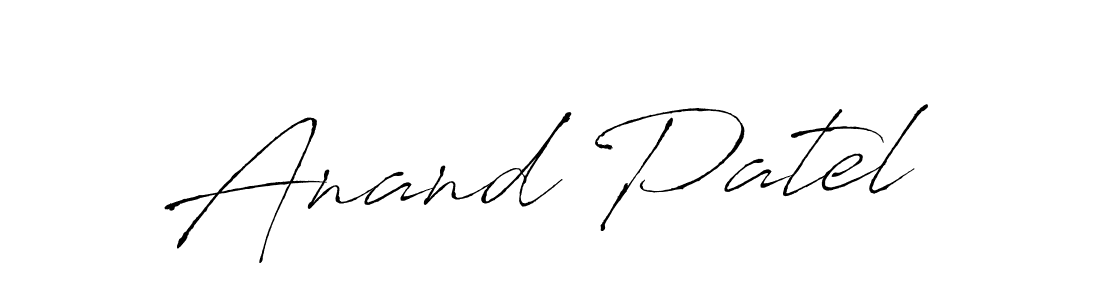 Use a signature maker to create a handwritten signature online. With this signature software, you can design (Antro_Vectra) your own signature for name Anand Patel. Anand Patel signature style 6 images and pictures png