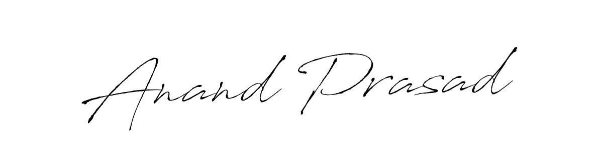 Anand Prasad stylish signature style. Best Handwritten Sign (Antro_Vectra) for my name. Handwritten Signature Collection Ideas for my name Anand Prasad. Anand Prasad signature style 6 images and pictures png