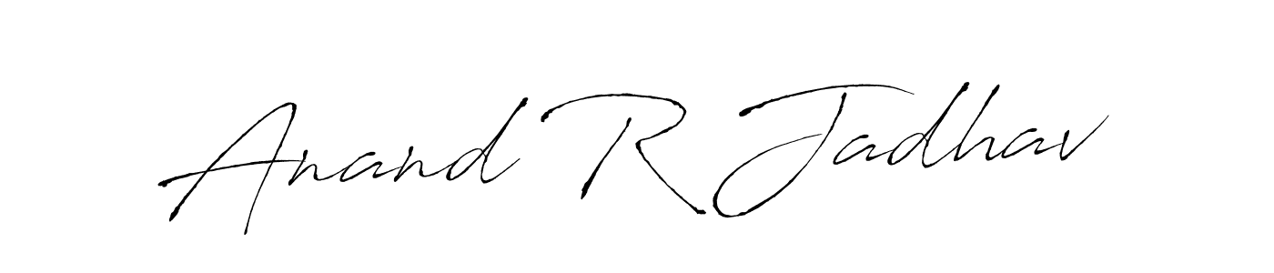 Similarly Antro_Vectra is the best handwritten signature design. Signature creator online .You can use it as an online autograph creator for name Anand R Jadhav. Anand R Jadhav signature style 6 images and pictures png