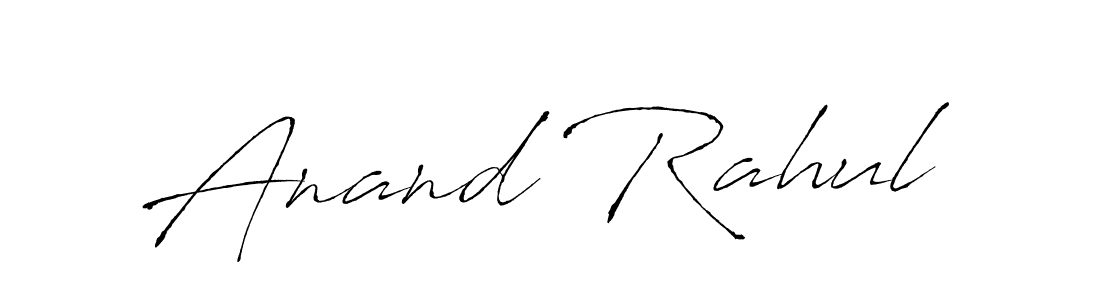 Make a beautiful signature design for name Anand Rahul. Use this online signature maker to create a handwritten signature for free. Anand Rahul signature style 6 images and pictures png