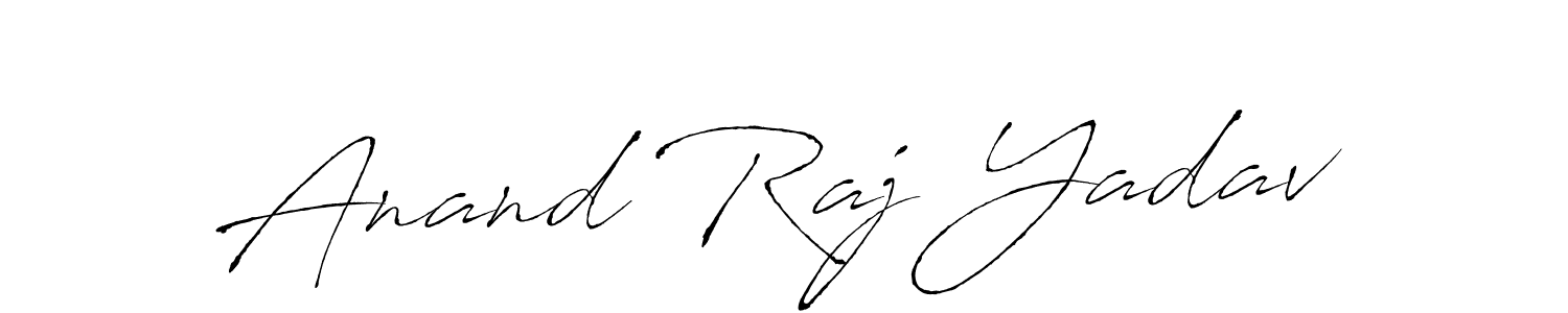 Antro_Vectra is a professional signature style that is perfect for those who want to add a touch of class to their signature. It is also a great choice for those who want to make their signature more unique. Get Anand Raj Yadav name to fancy signature for free. Anand Raj Yadav signature style 6 images and pictures png