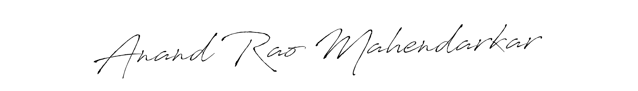 It looks lik you need a new signature style for name Anand Rao Mahendarkar. Design unique handwritten (Antro_Vectra) signature with our free signature maker in just a few clicks. Anand Rao Mahendarkar signature style 6 images and pictures png