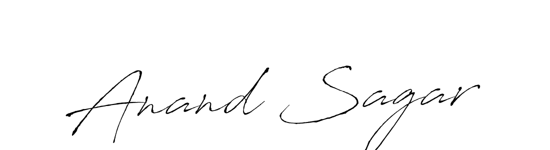 It looks lik you need a new signature style for name Anand Sagar. Design unique handwritten (Antro_Vectra) signature with our free signature maker in just a few clicks. Anand Sagar signature style 6 images and pictures png