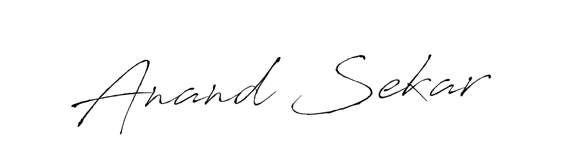 You should practise on your own different ways (Antro_Vectra) to write your name (Anand Sekar) in signature. don't let someone else do it for you. Anand Sekar signature style 6 images and pictures png