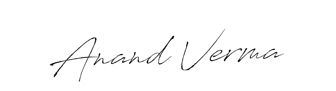 You can use this online signature creator to create a handwritten signature for the name Anand Verma. This is the best online autograph maker. Anand Verma signature style 6 images and pictures png
