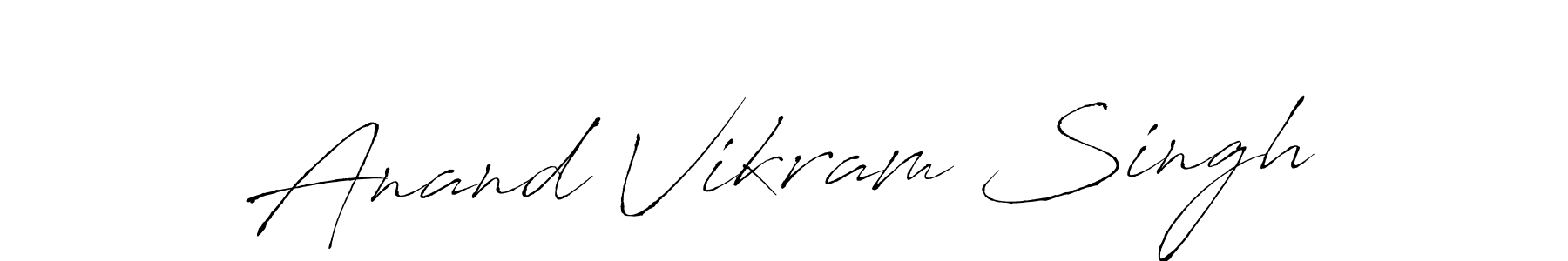 Anand Vikram Singh stylish signature style. Best Handwritten Sign (Antro_Vectra) for my name. Handwritten Signature Collection Ideas for my name Anand Vikram Singh. Anand Vikram Singh signature style 6 images and pictures png