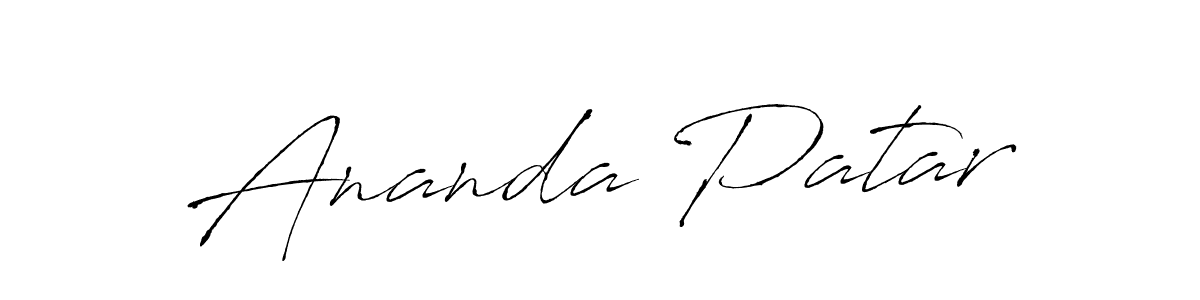This is the best signature style for the Ananda Patar name. Also you like these signature font (Antro_Vectra). Mix name signature. Ananda Patar signature style 6 images and pictures png