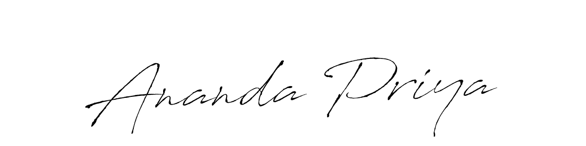 You can use this online signature creator to create a handwritten signature for the name Ananda Priya. This is the best online autograph maker. Ananda Priya signature style 6 images and pictures png