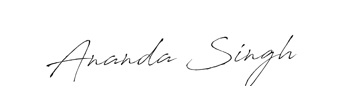 Once you've used our free online signature maker to create your best signature Antro_Vectra style, it's time to enjoy all of the benefits that Ananda Singh name signing documents. Ananda Singh signature style 6 images and pictures png