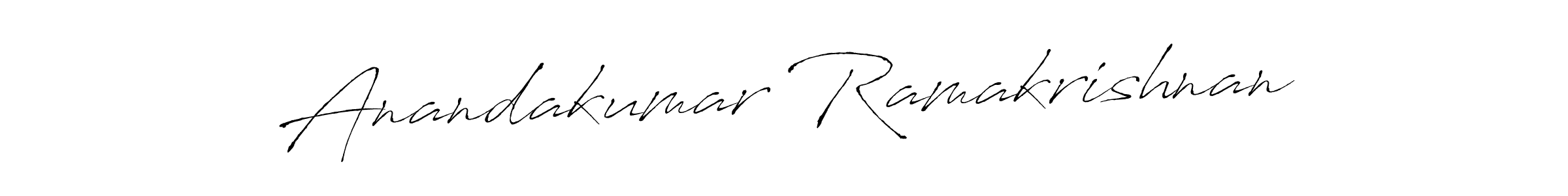 You should practise on your own different ways (Antro_Vectra) to write your name (Anandakumar Ramakrishnan) in signature. don't let someone else do it for you. Anandakumar Ramakrishnan signature style 6 images and pictures png