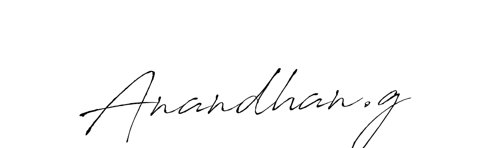 Also we have Anandhan.g name is the best signature style. Create professional handwritten signature collection using Antro_Vectra autograph style. Anandhan.g signature style 6 images and pictures png