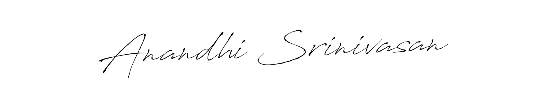 The best way (Antro_Vectra) to make a short signature is to pick only two or three words in your name. The name Anandhi Srinivasan include a total of six letters. For converting this name. Anandhi Srinivasan signature style 6 images and pictures png