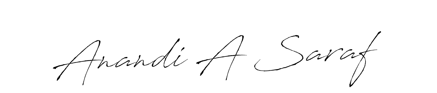 Use a signature maker to create a handwritten signature online. With this signature software, you can design (Antro_Vectra) your own signature for name Anandi A Saraf. Anandi A Saraf signature style 6 images and pictures png