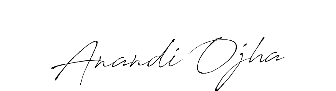 Antro_Vectra is a professional signature style that is perfect for those who want to add a touch of class to their signature. It is also a great choice for those who want to make their signature more unique. Get Anandi Ojha name to fancy signature for free. Anandi Ojha signature style 6 images and pictures png