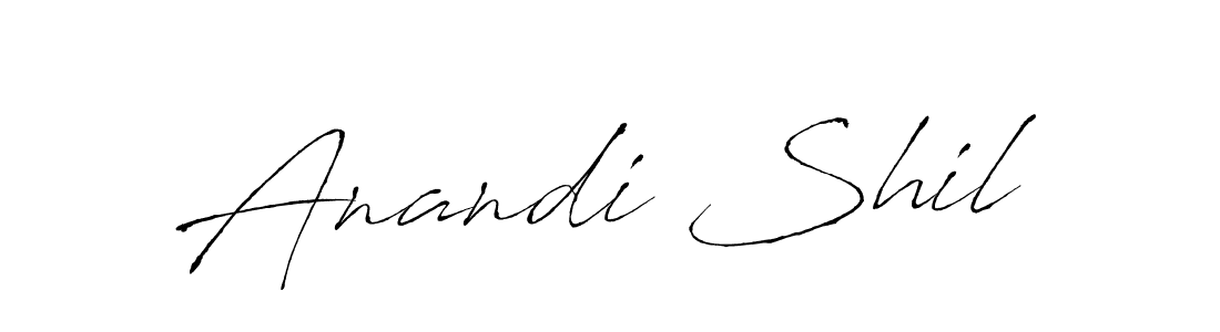 This is the best signature style for the Anandi Shil name. Also you like these signature font (Antro_Vectra). Mix name signature. Anandi Shil signature style 6 images and pictures png