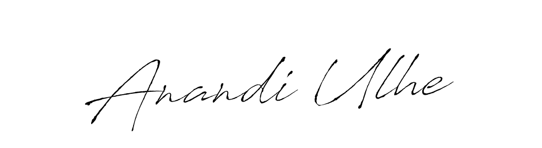 Antro_Vectra is a professional signature style that is perfect for those who want to add a touch of class to their signature. It is also a great choice for those who want to make their signature more unique. Get Anandi Ulhe name to fancy signature for free. Anandi Ulhe signature style 6 images and pictures png