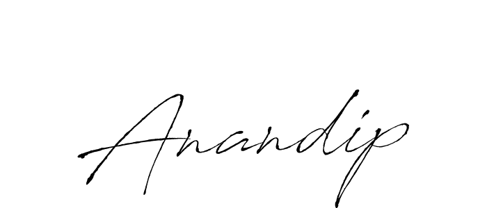 How to make Anandip name signature. Use Antro_Vectra style for creating short signs online. This is the latest handwritten sign. Anandip signature style 6 images and pictures png