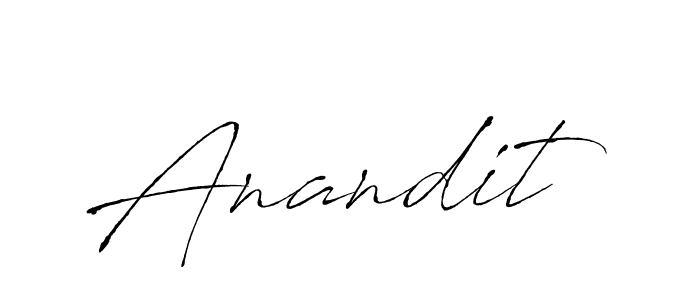 Create a beautiful signature design for name Anandit. With this signature (Antro_Vectra) fonts, you can make a handwritten signature for free. Anandit signature style 6 images and pictures png