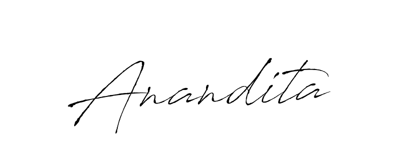 The best way (Antro_Vectra) to make a short signature is to pick only two or three words in your name. The name Anandita include a total of six letters. For converting this name. Anandita signature style 6 images and pictures png