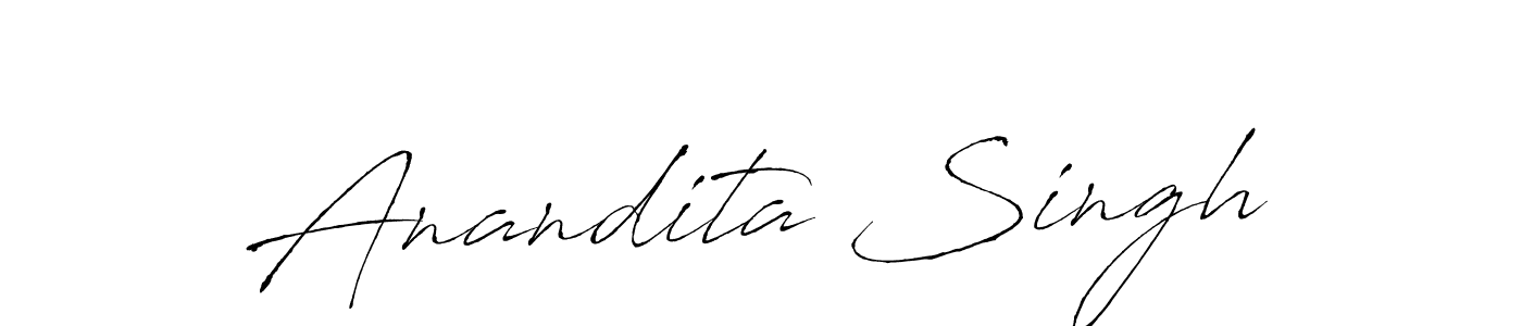 Use a signature maker to create a handwritten signature online. With this signature software, you can design (Antro_Vectra) your own signature for name Anandita Singh. Anandita Singh signature style 6 images and pictures png