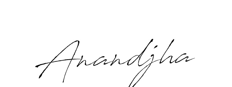 Create a beautiful signature design for name Anandjha. With this signature (Antro_Vectra) fonts, you can make a handwritten signature for free. Anandjha signature style 6 images and pictures png