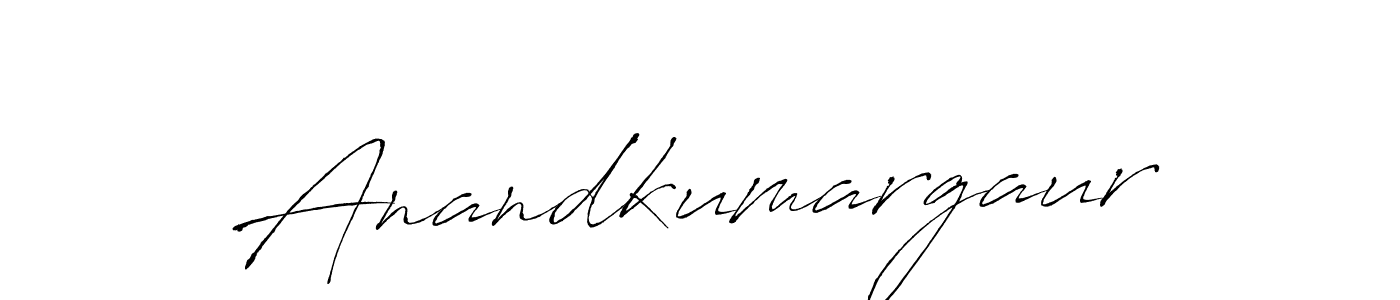 Anandkumargaur stylish signature style. Best Handwritten Sign (Antro_Vectra) for my name. Handwritten Signature Collection Ideas for my name Anandkumargaur. Anandkumargaur signature style 6 images and pictures png