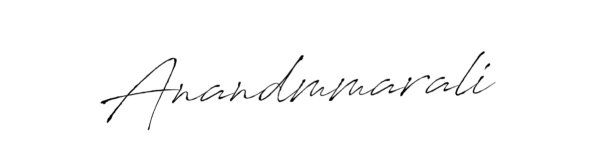 Make a beautiful signature design for name Anandmmarali. Use this online signature maker to create a handwritten signature for free. Anandmmarali signature style 6 images and pictures png