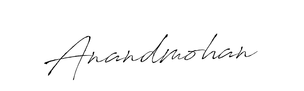 Also You can easily find your signature by using the search form. We will create Anandmohan name handwritten signature images for you free of cost using Antro_Vectra sign style. Anandmohan signature style 6 images and pictures png