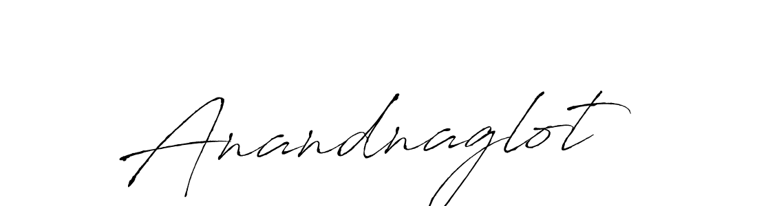 How to make Anandnaglot name signature. Use Antro_Vectra style for creating short signs online. This is the latest handwritten sign. Anandnaglot signature style 6 images and pictures png