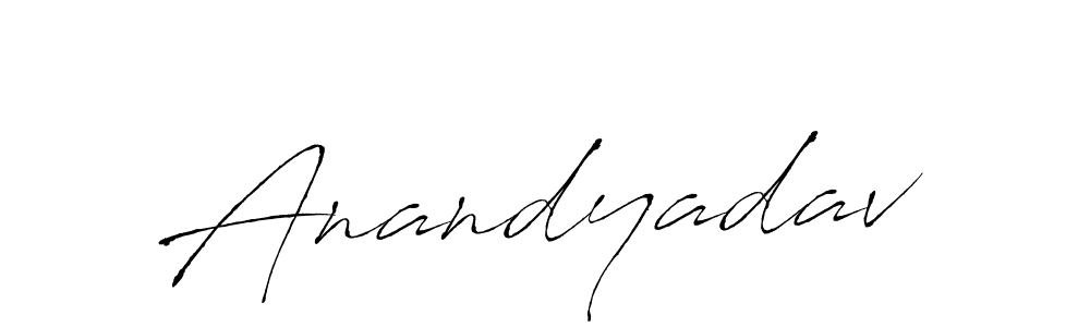 Anandyadav stylish signature style. Best Handwritten Sign (Antro_Vectra) for my name. Handwritten Signature Collection Ideas for my name Anandyadav. Anandyadav signature style 6 images and pictures png