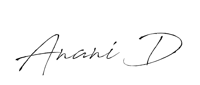 How to Draw Anani D signature style? Antro_Vectra is a latest design signature styles for name Anani D. Anani D signature style 6 images and pictures png