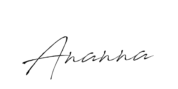 How to make Ananna signature? Antro_Vectra is a professional autograph style. Create handwritten signature for Ananna name. Ananna signature style 6 images and pictures png