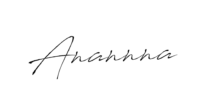 Use a signature maker to create a handwritten signature online. With this signature software, you can design (Antro_Vectra) your own signature for name Anannna. Anannna signature style 6 images and pictures png