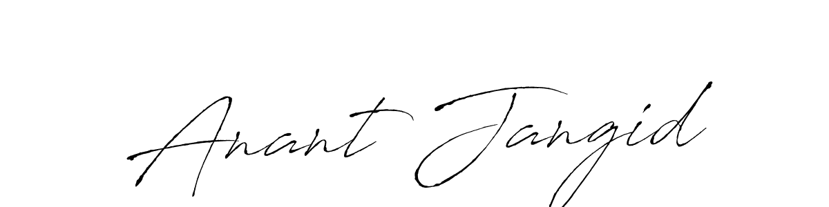 How to Draw Anant Jangid signature style? Antro_Vectra is a latest design signature styles for name Anant Jangid. Anant Jangid signature style 6 images and pictures png