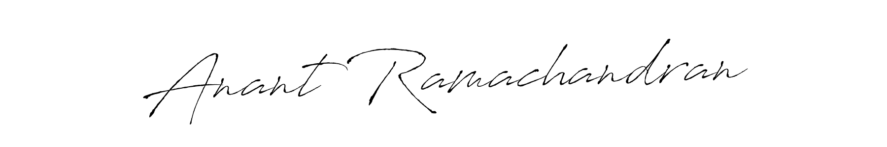 Antro_Vectra is a professional signature style that is perfect for those who want to add a touch of class to their signature. It is also a great choice for those who want to make their signature more unique. Get Anant Ramachandran name to fancy signature for free. Anant Ramachandran signature style 6 images and pictures png