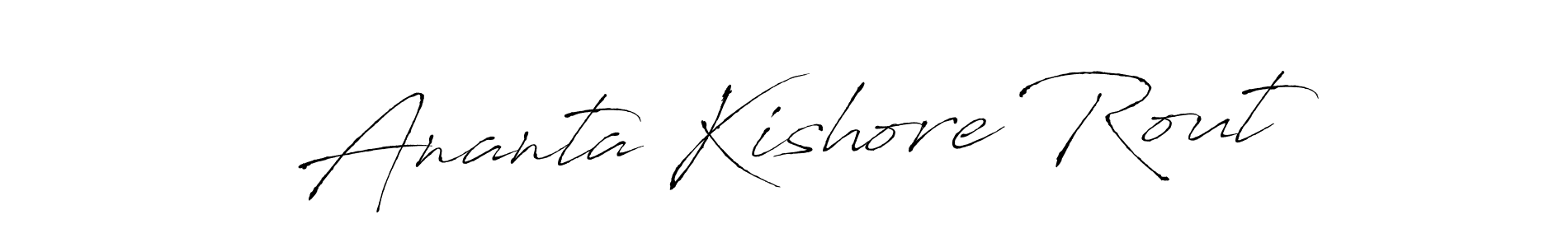 How to make Ananta Kishore Rout signature? Antro_Vectra is a professional autograph style. Create handwritten signature for Ananta Kishore Rout name. Ananta Kishore Rout signature style 6 images and pictures png