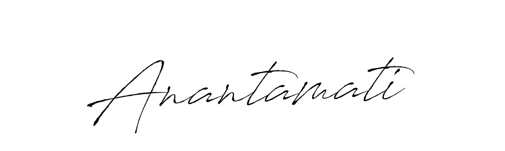 if you are searching for the best signature style for your name Anantamati. so please give up your signature search. here we have designed multiple signature styles  using Antro_Vectra. Anantamati signature style 6 images and pictures png