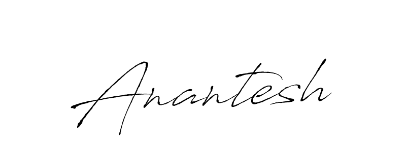 Design your own signature with our free online signature maker. With this signature software, you can create a handwritten (Antro_Vectra) signature for name Anantesh. Anantesh signature style 6 images and pictures png